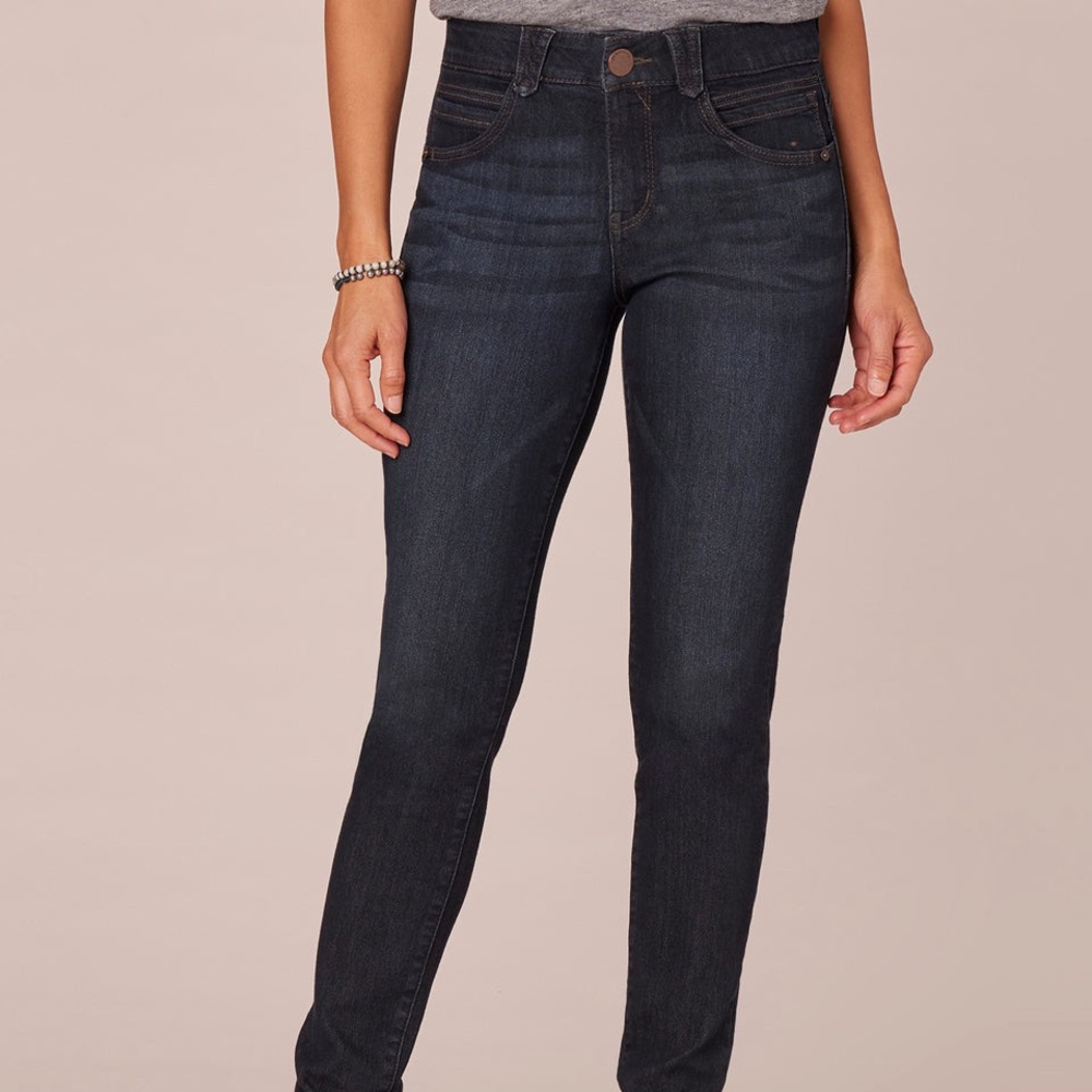 Democracy Ab-Solution Dark Indigo Booty Lift Jeggings Size 6